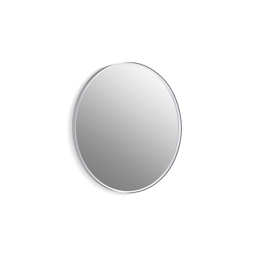 Essential 32" round framed mirror