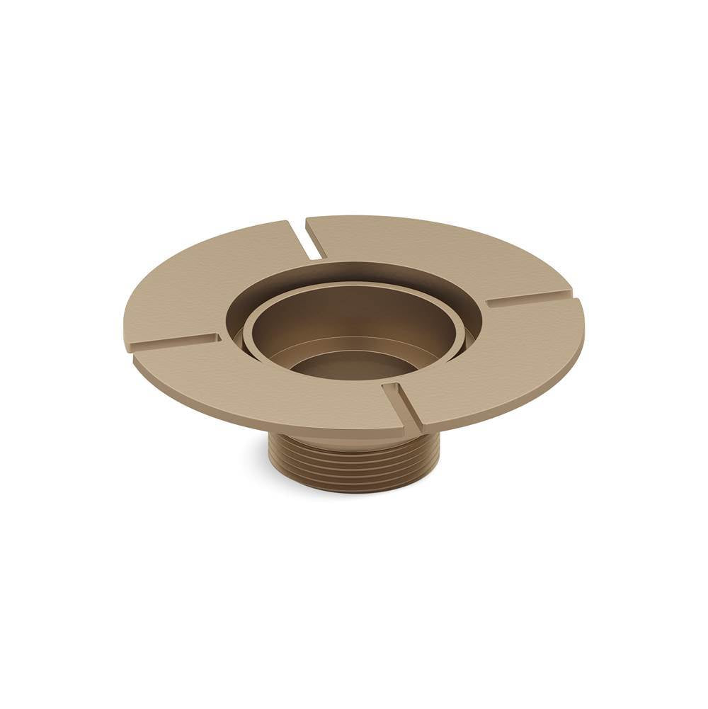 SnapFlo Floor flange kit, brass