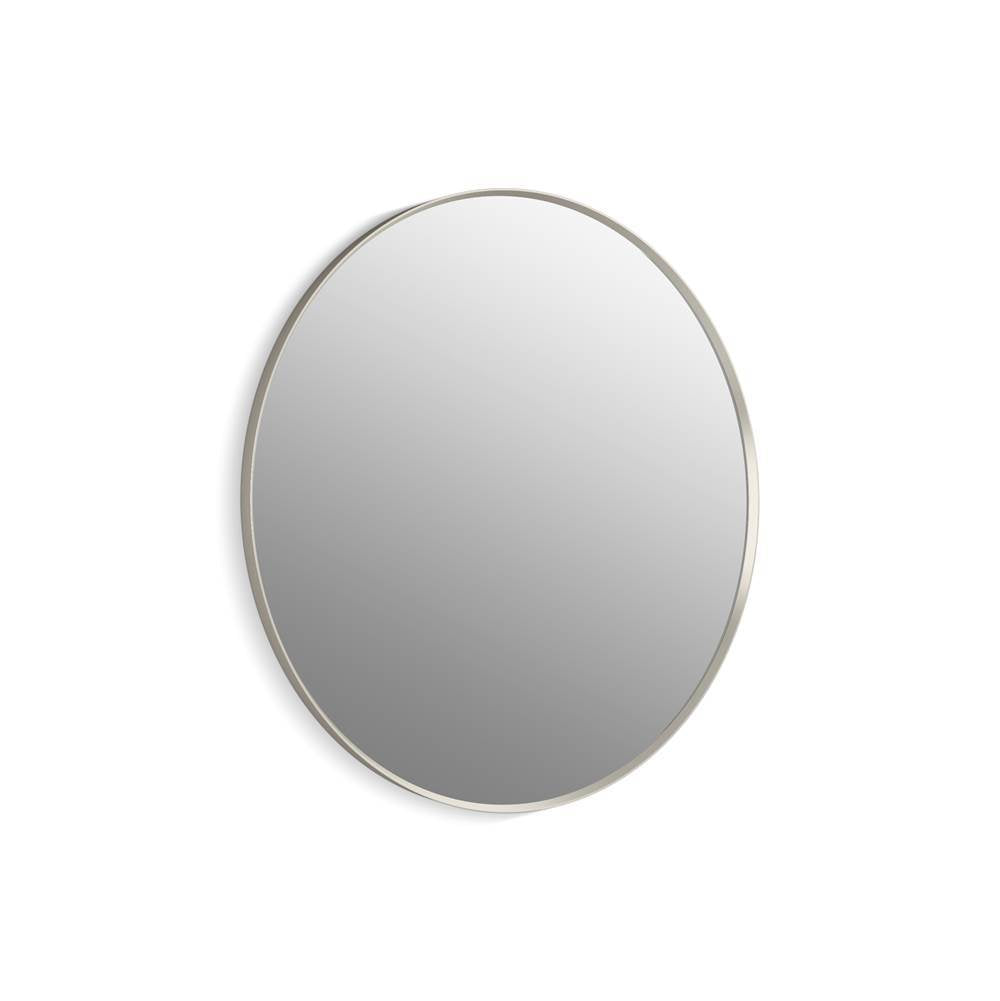 Essential 42" round framed mirror
