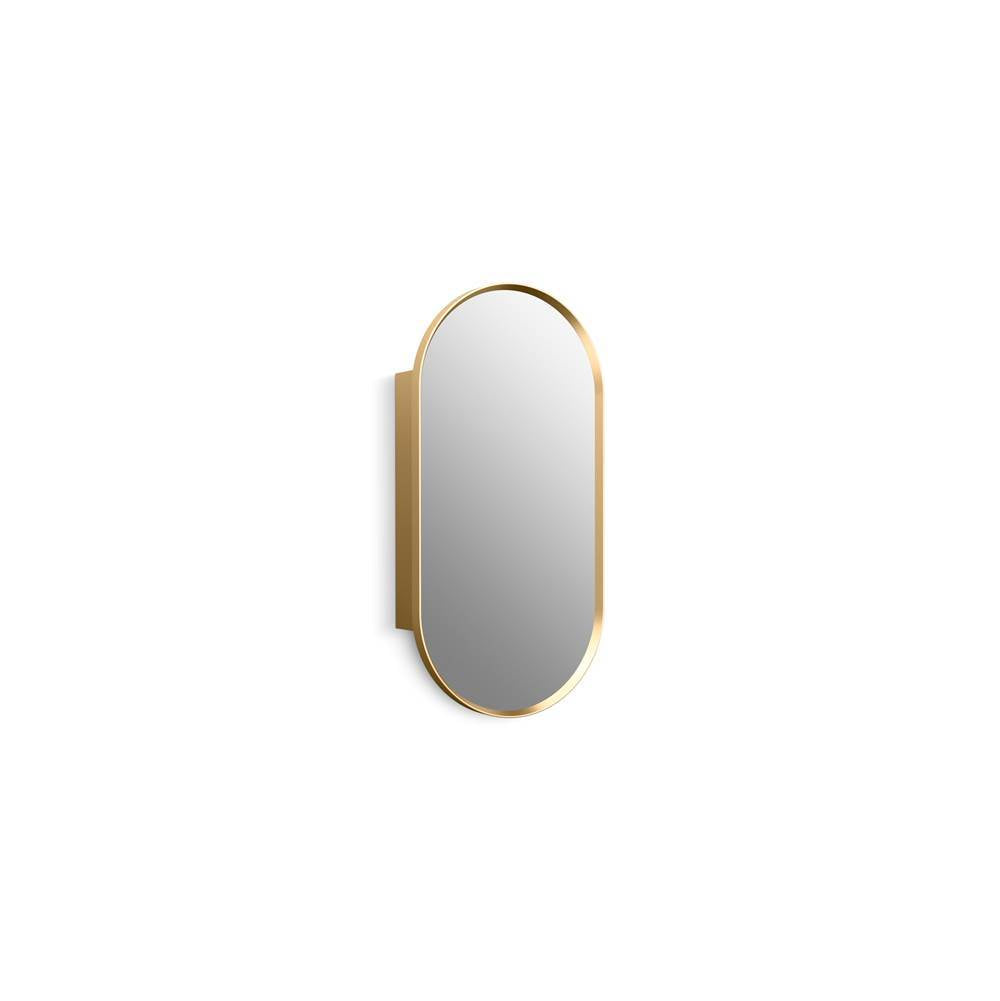 Verdera 15" x 30" capsule framed medicine cabinet