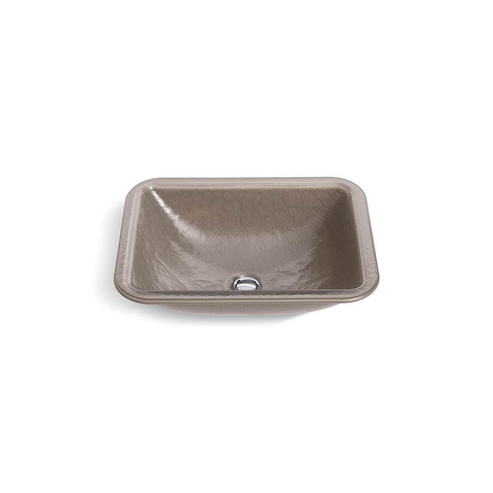 Yepsen 20" rectangular undermount bathroom sink, no overflow