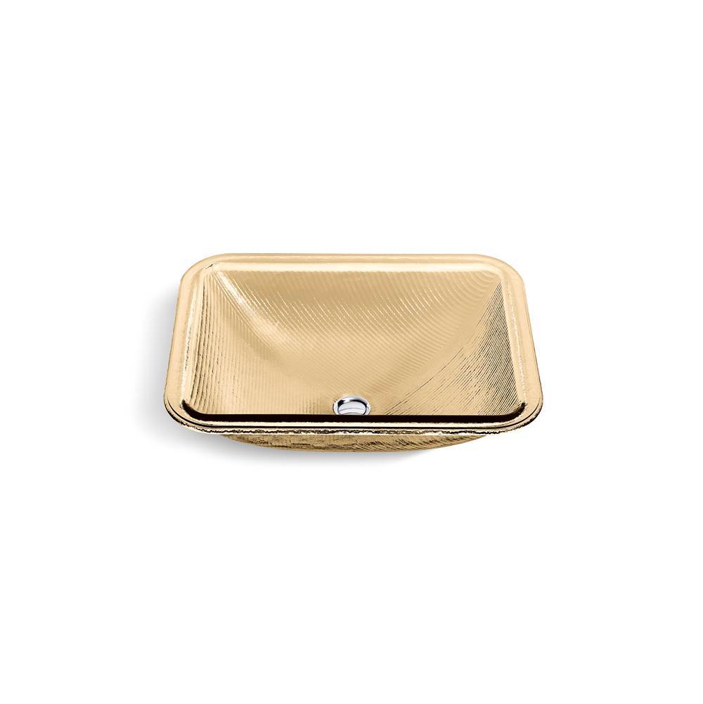 Yepsen 20" rectangular undermount bathroom sink, no overflow