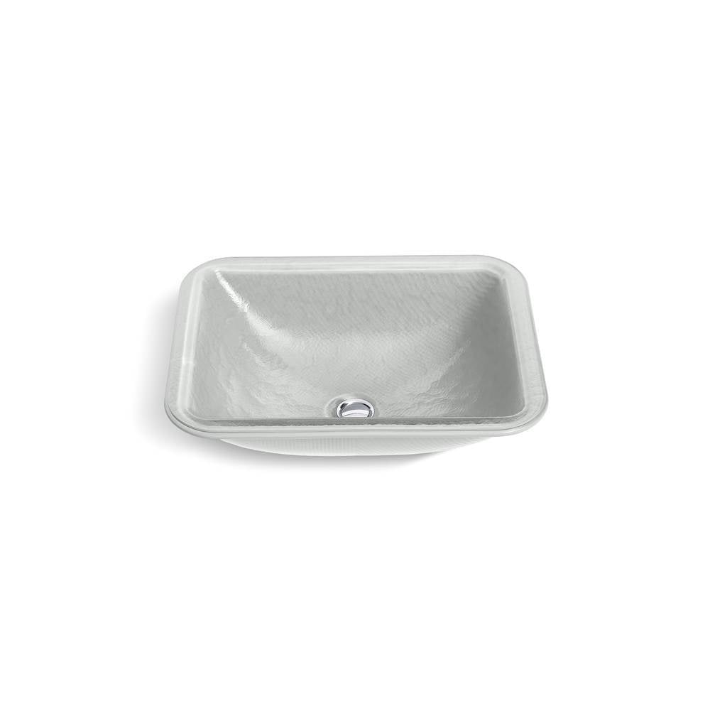 Yepsen 20" rectangular undermount bathroom sink, no overflow