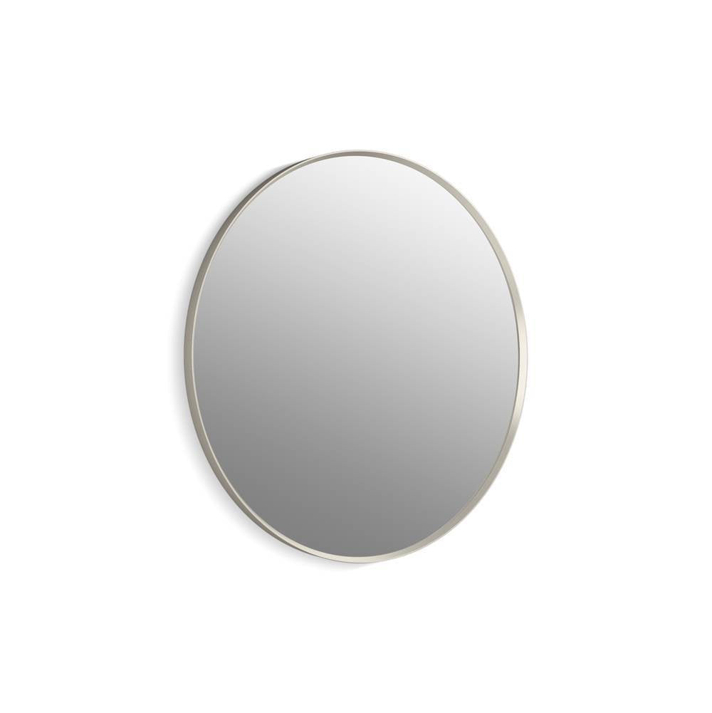 Essential 36" round framed mirror