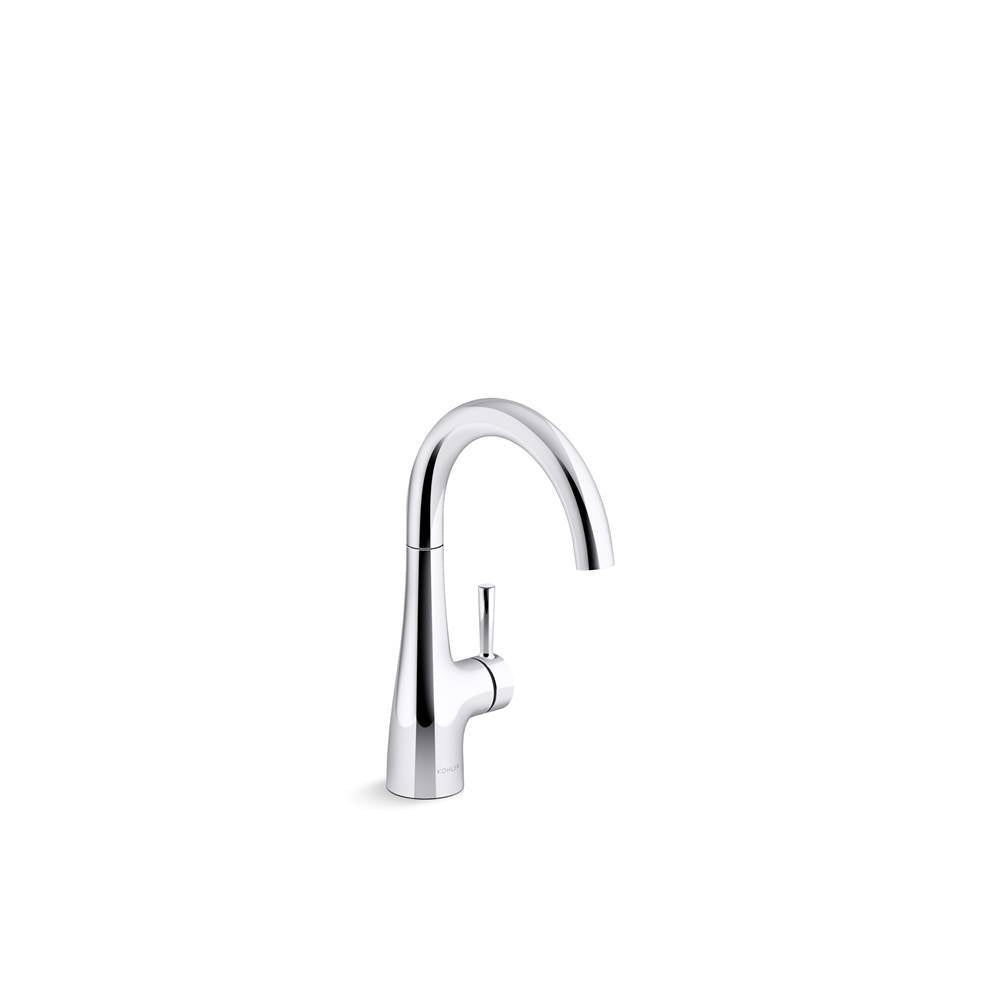 Transitional beverage faucet