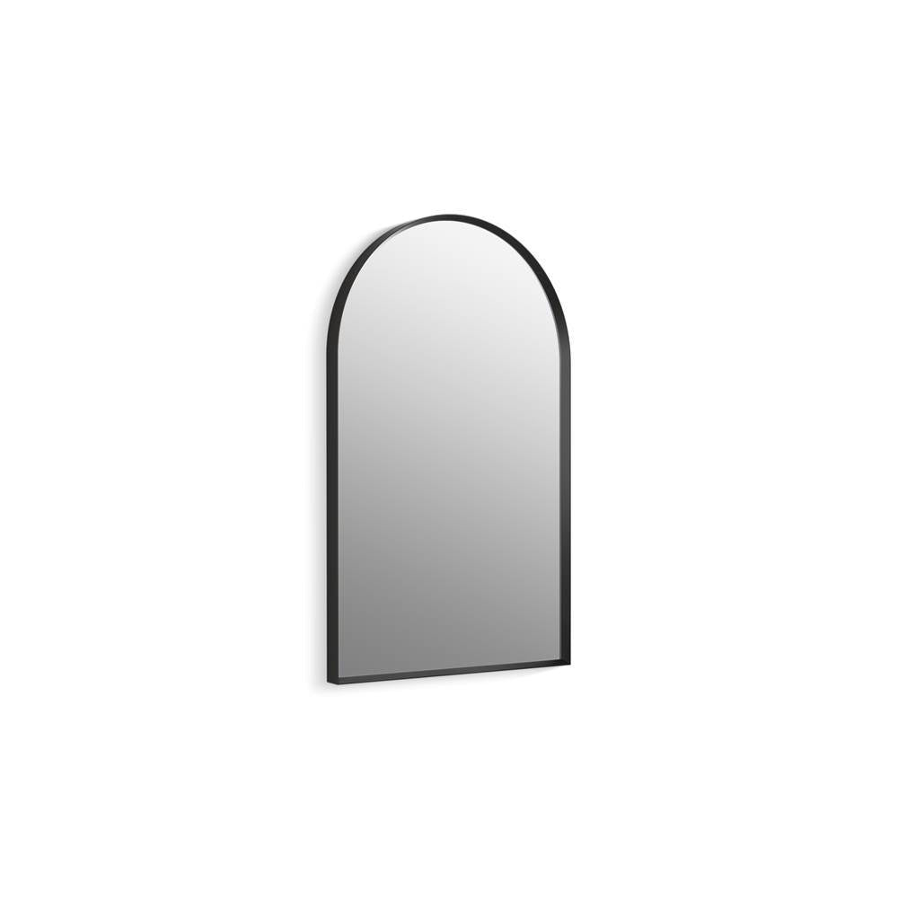 Essential 20" x 32" arched framed mirror