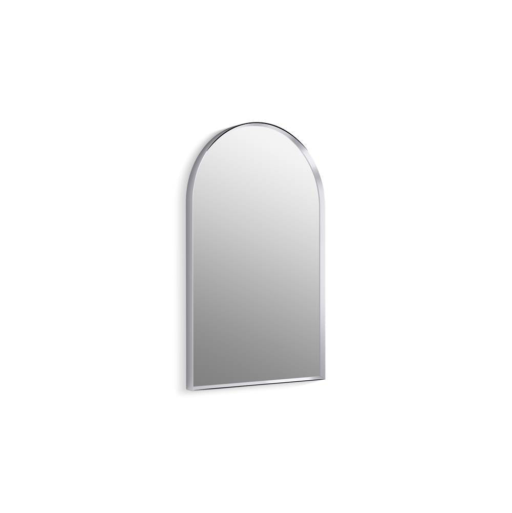 Essential 20" x 32" arched framed mirror