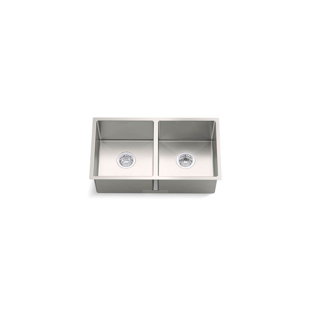Strive 29-1/2" undermount double-bowl kitchen sink