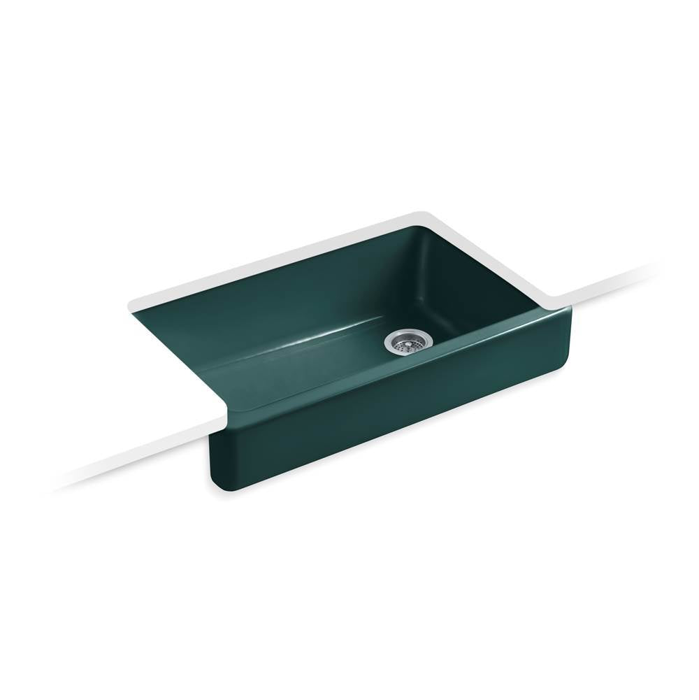 Whitehaven 35-1/2" undermount single-bowl farmhouse kitchen sink