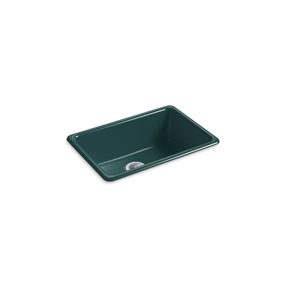 Iron/Tones 27" top-/undermount single-bowl kitchen sink