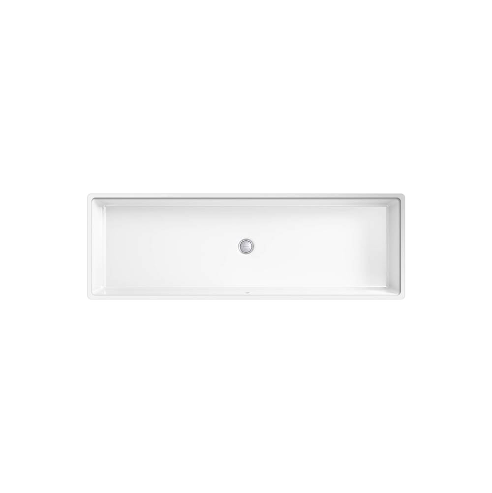 Verticyl 42-1/2" rectangular undermount bathroom sink