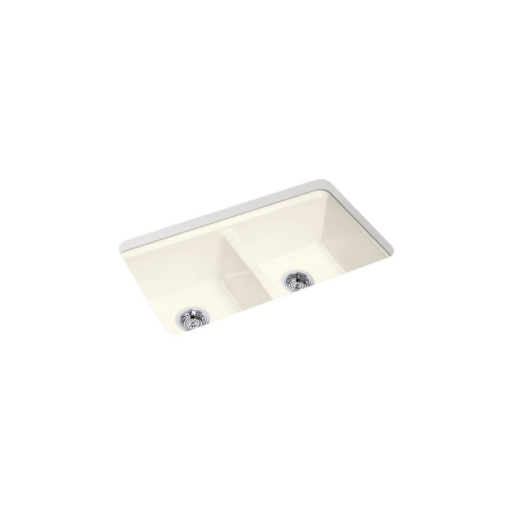 Riverby 33" undermount double-bowl kitchen sink