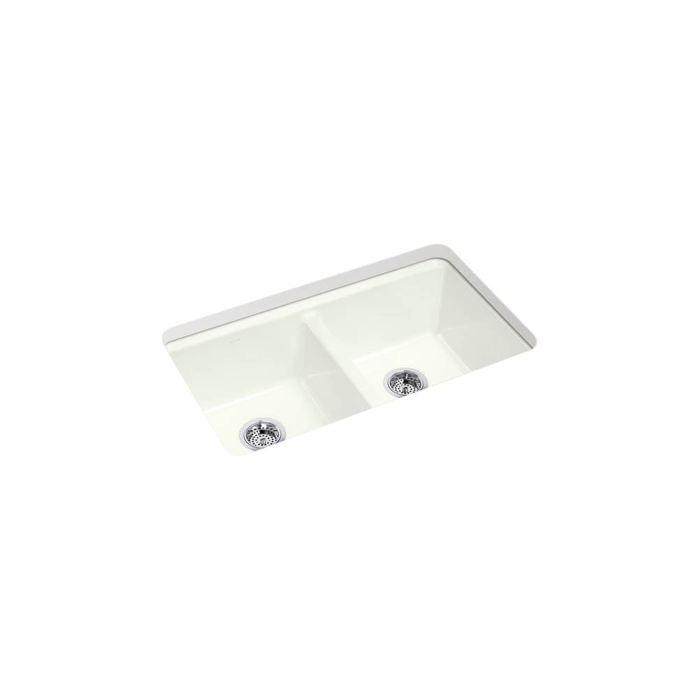 Riverby 33" undermount double-bowl kitchen sink