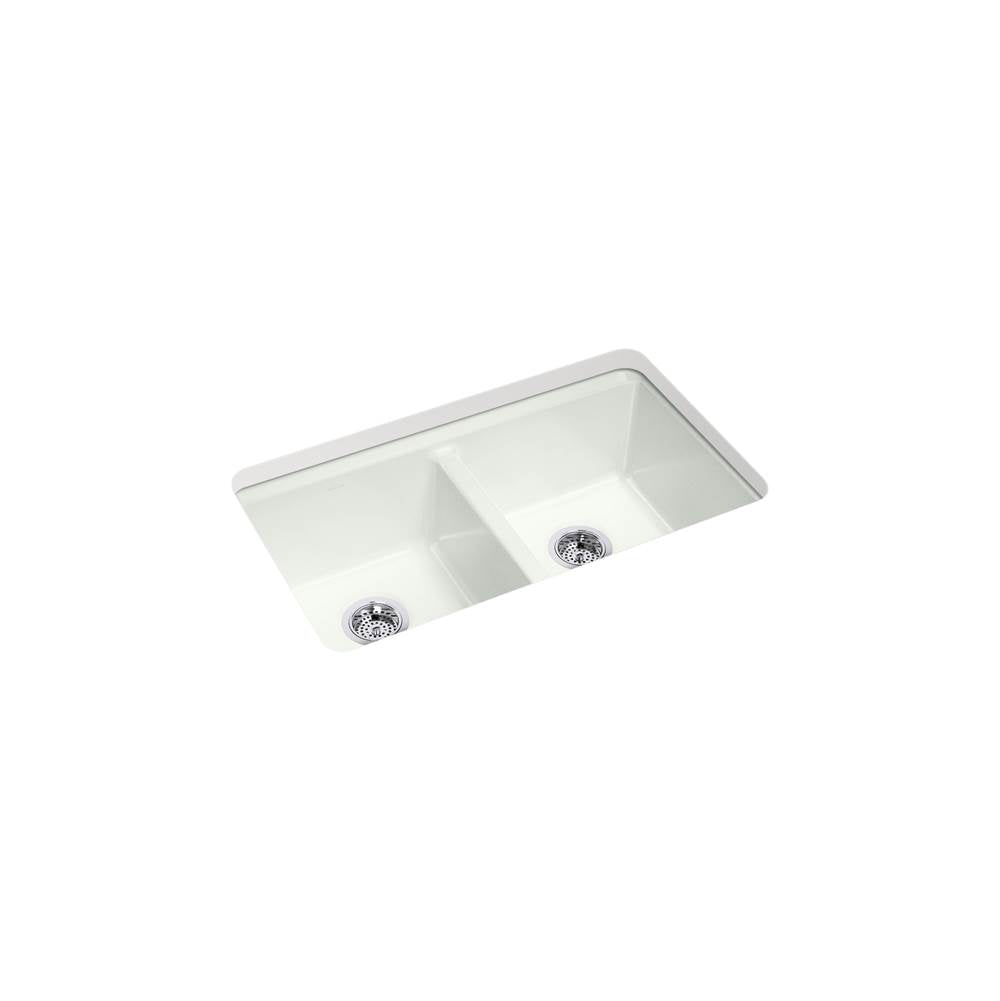 Riverby 33" undermount double-bowl kitchen sink