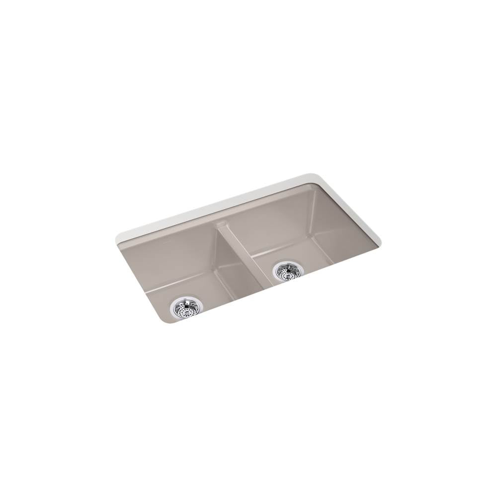 Riverby 33" undermount double-bowl kitchen sink