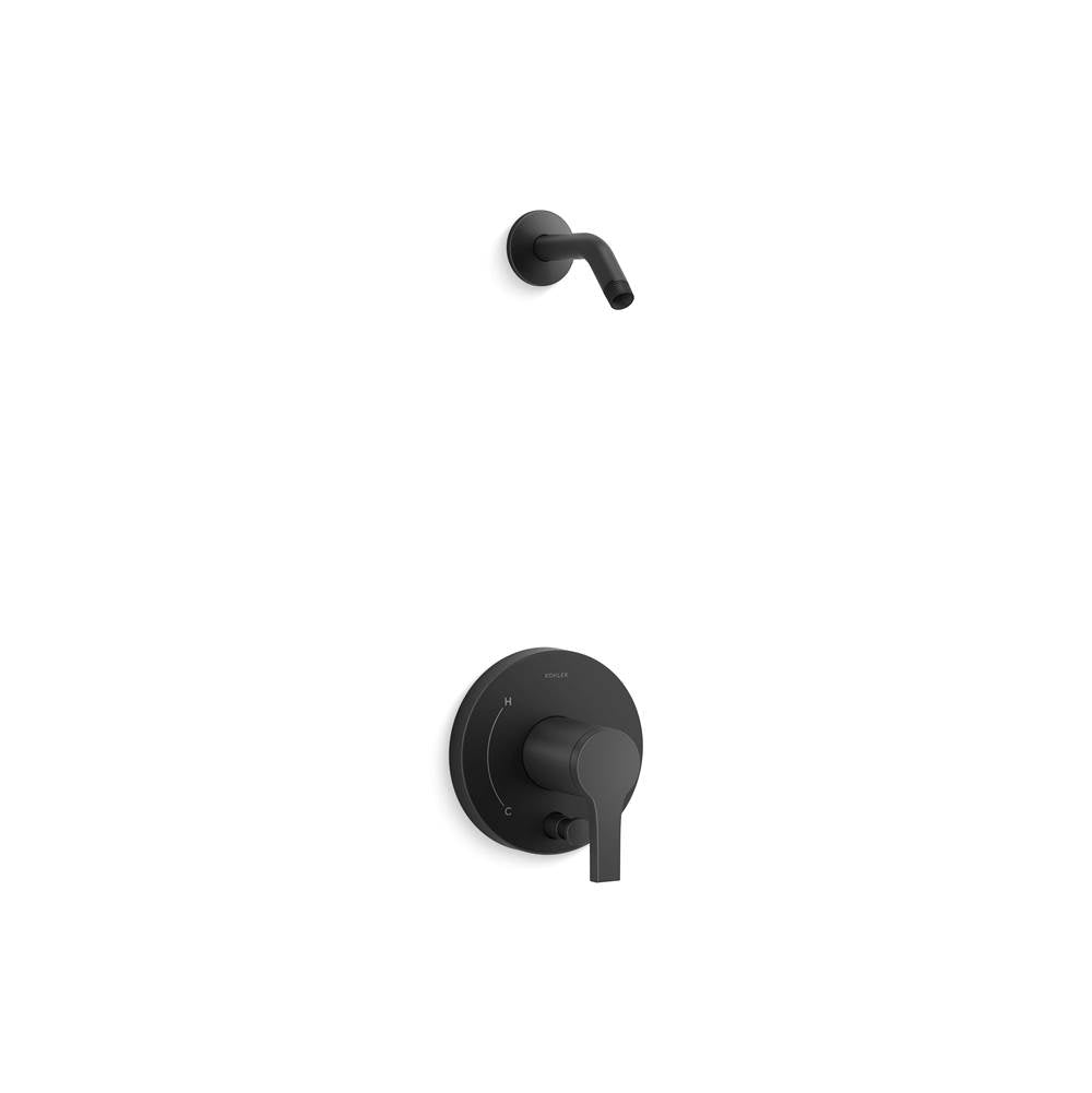 Elate Rite-Temp Bath And Shower Trim Kit With Push-Button Diverter Without Showerhead