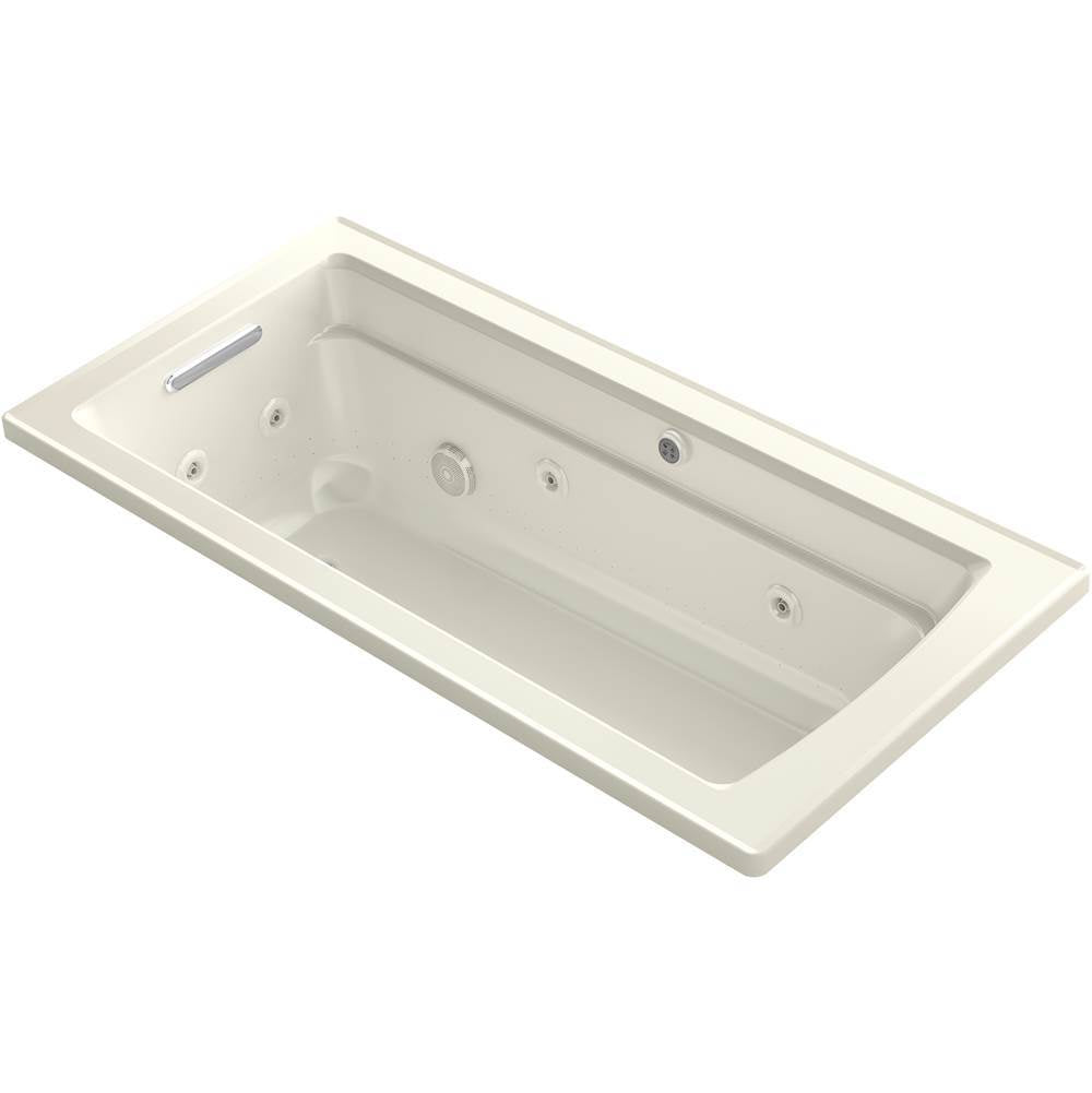 Archer 66" x 32" drop-in Heated BubbleMassage air bath with whirlpool