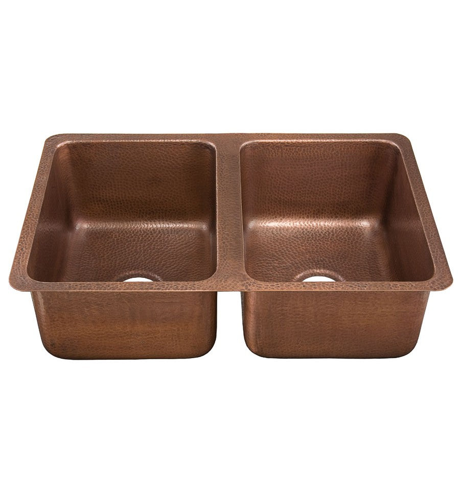 Thompson Traders KDU-3120AH Villa Kitchen Sink in Antique Copper
(Hammered)