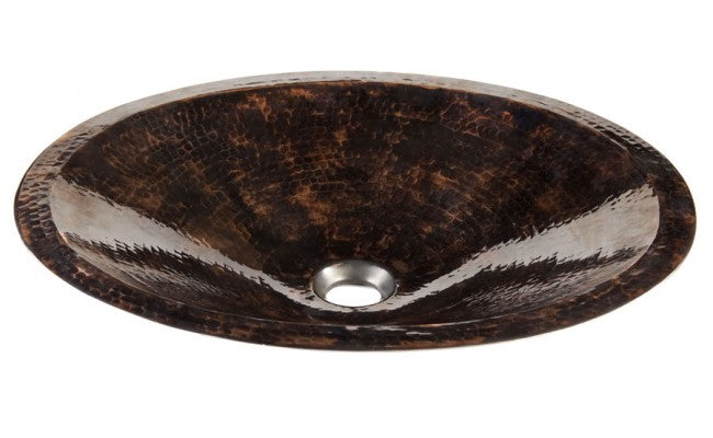 Thompson Traders BRV-1916BLKN Puebla Bathroom Sink in Black Nickel
(Hammered)