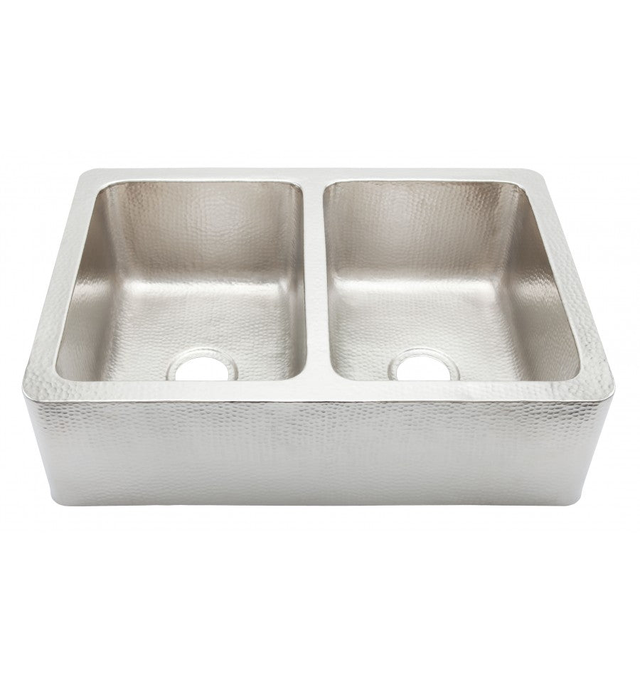 Thompson Traders KDA-3322HSS Quiroga Kitchen Sink in Stainless Steel
(Hammered)