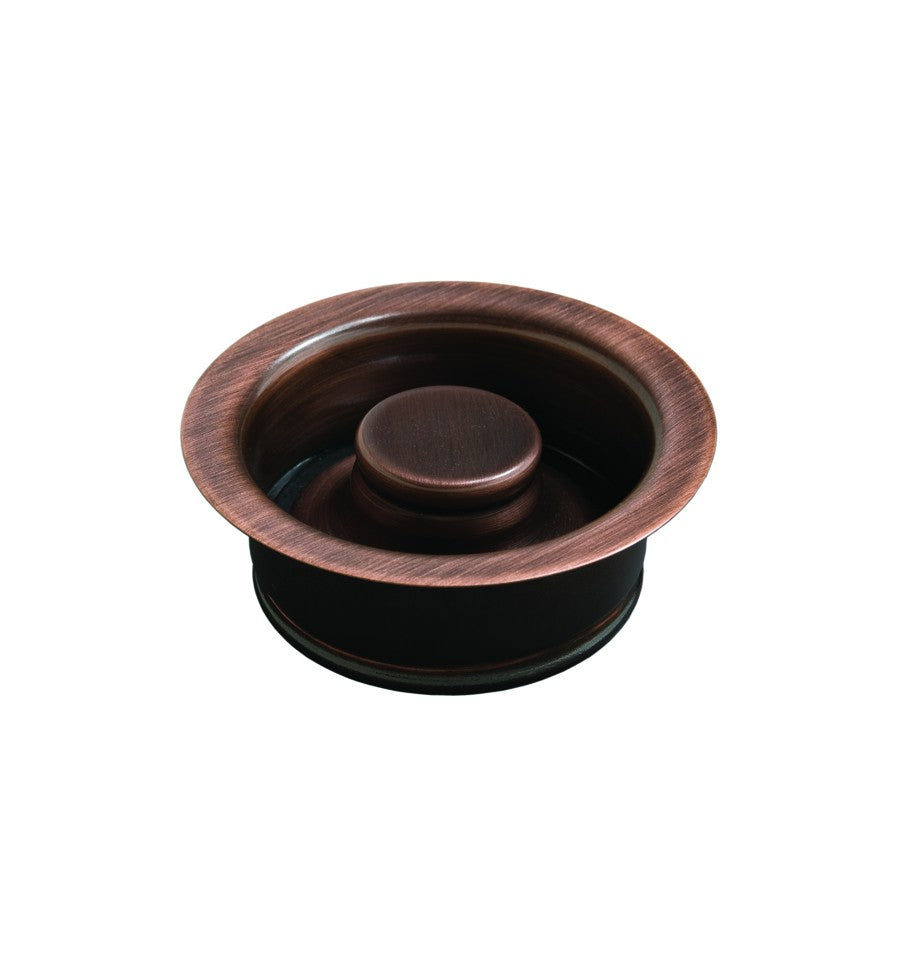 Thompson Traders TDD35-AC Disposal Flange & Stopper Kitchen Sink Drain in Antique Copper