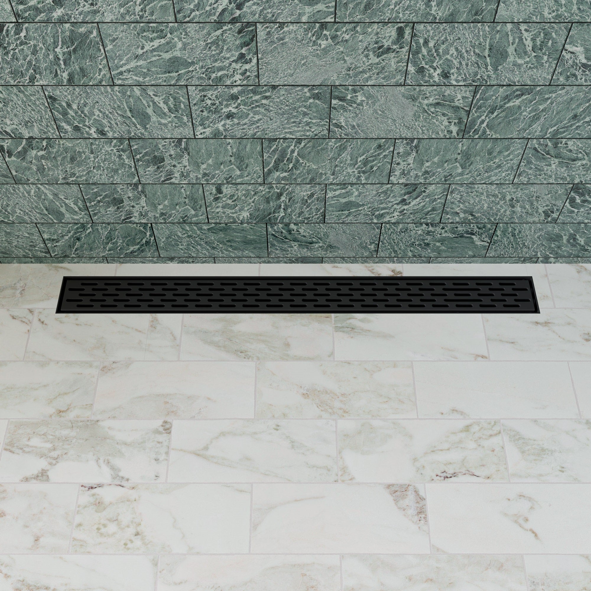 Stainless Steel Linear Shower Drain With Groove Holes