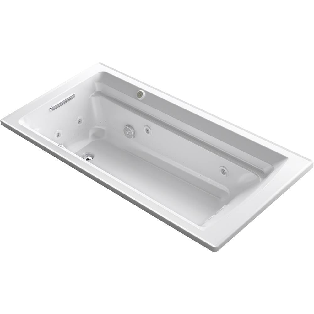 Archer 72" x 36" drop-in Heated BubbleMassage air bath and whirlpool