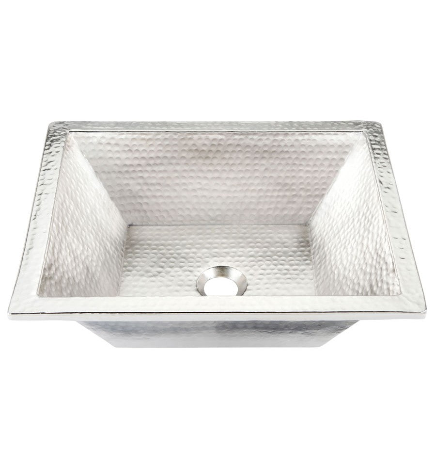 Thompson Traders BPU-1914BRN Tonala Bathroom Sink in Nickel
(Hammered)