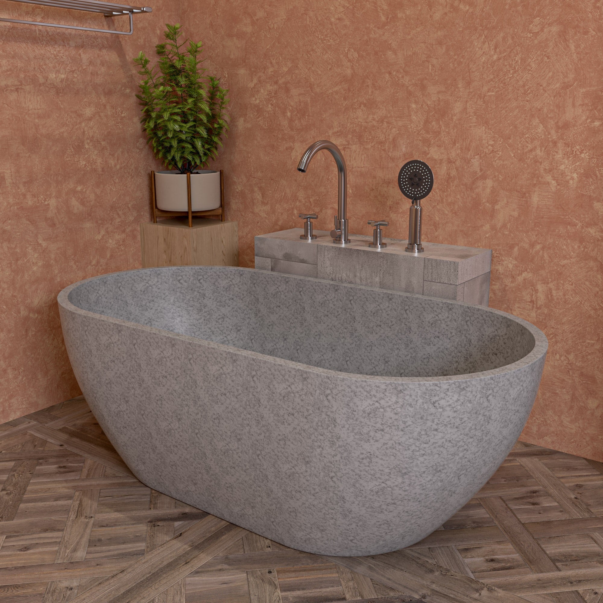 Oval Freestanding Bathtub