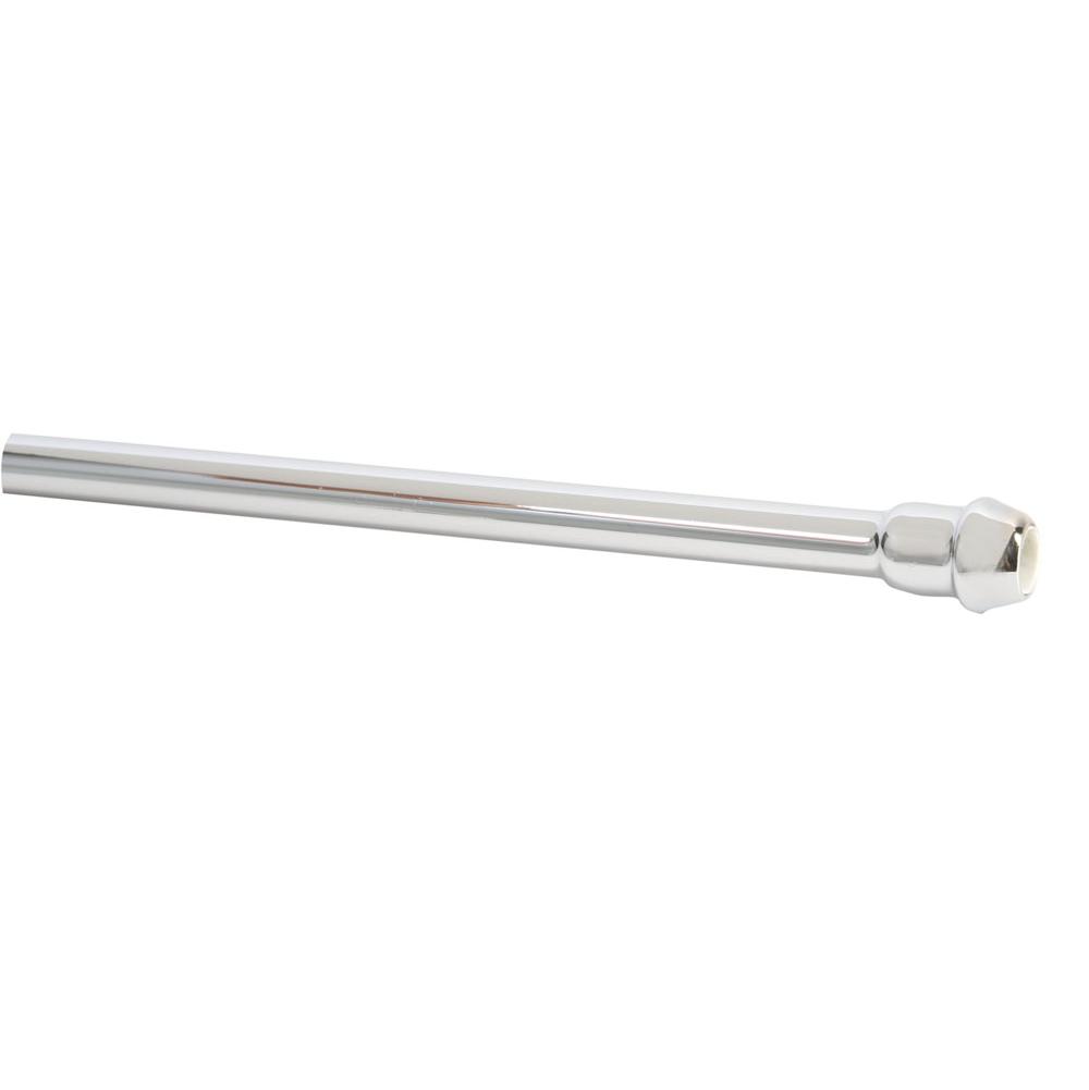 Bull Nose Supply Tube For Lavatory - 20" with Metal End Piece