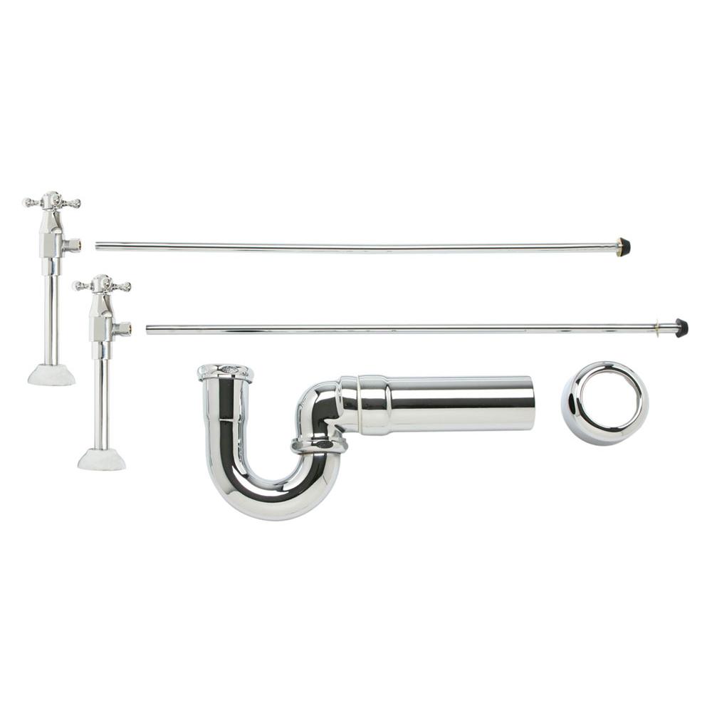 Lavatory sweat supply kit with New England/Mass