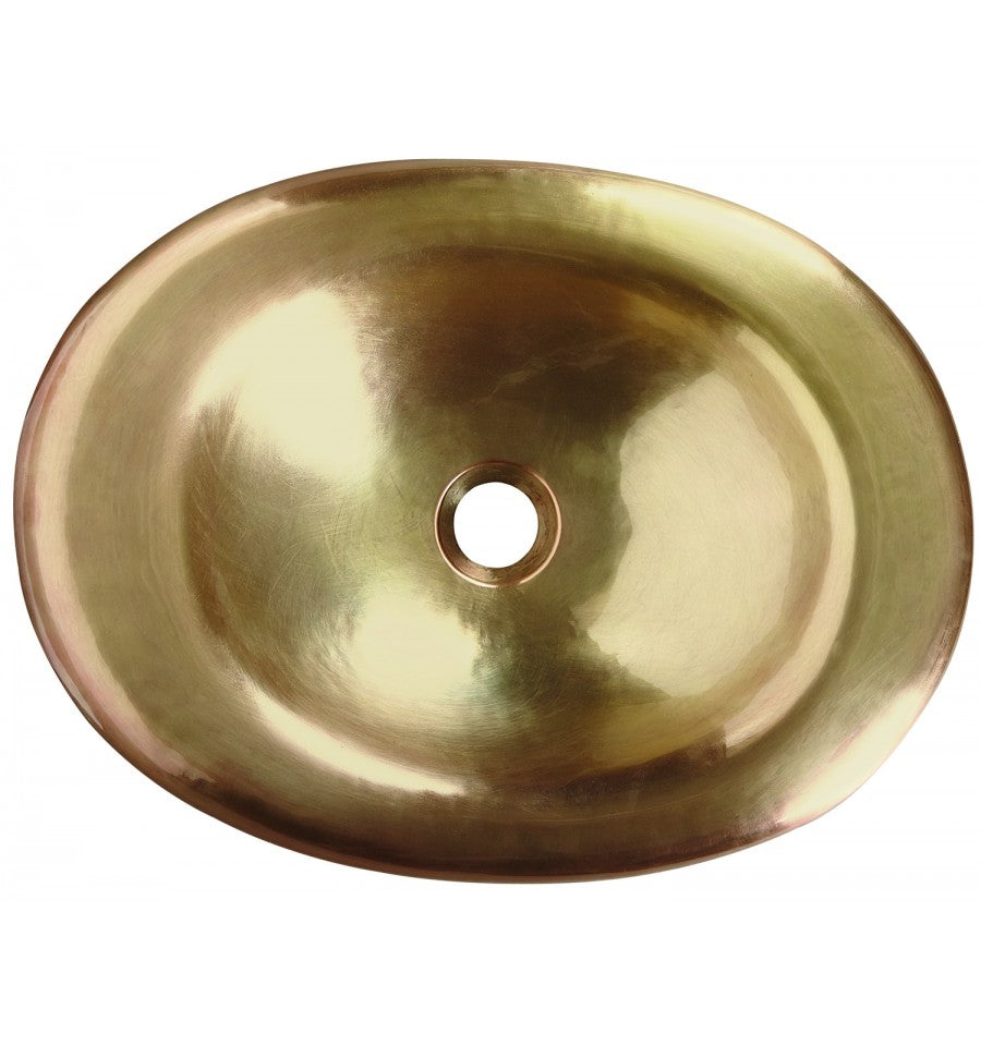 Thompson Traders BOD-1914ASG Morelia Bathroom Sink in Antique Satin Gold
(Smooth)
