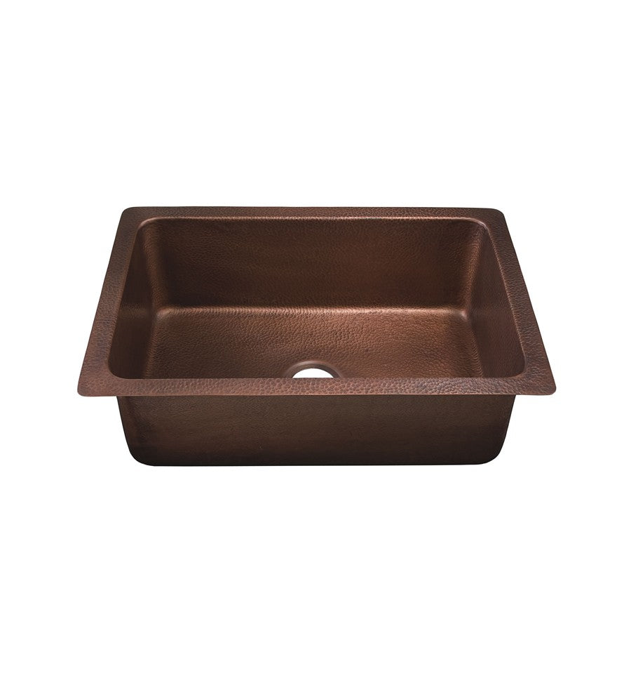 Thompson Traders KSU-3020AH Villa Kitchen Sink in Antique Copper
(Hammered)