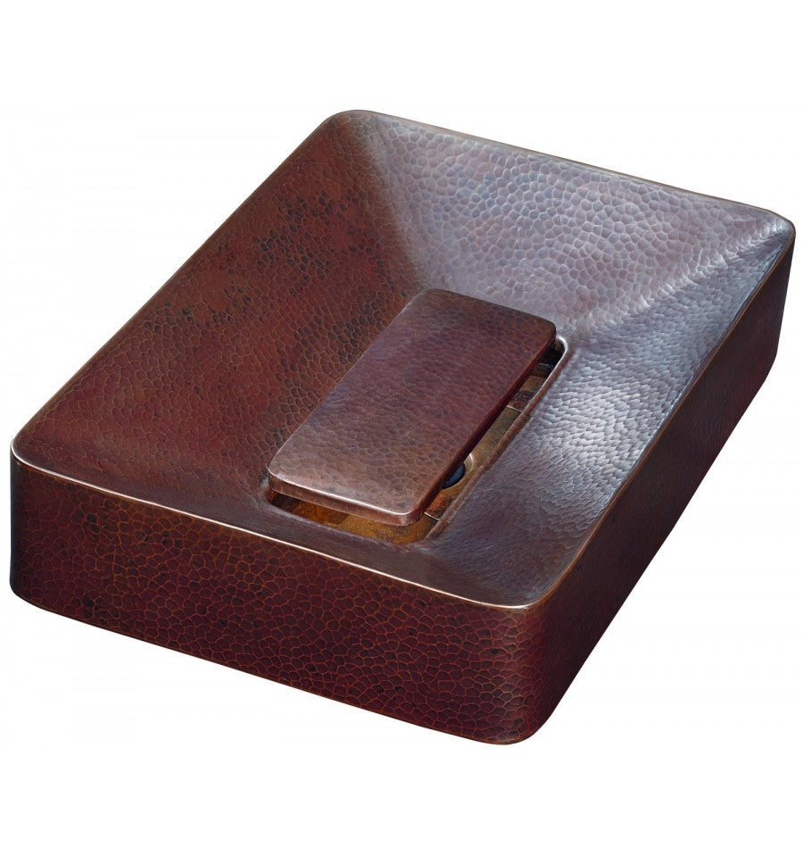 Thompson Traders BPCD-1812BC Texcoco Bathroom Sink in Aged Copper
(Hammered)