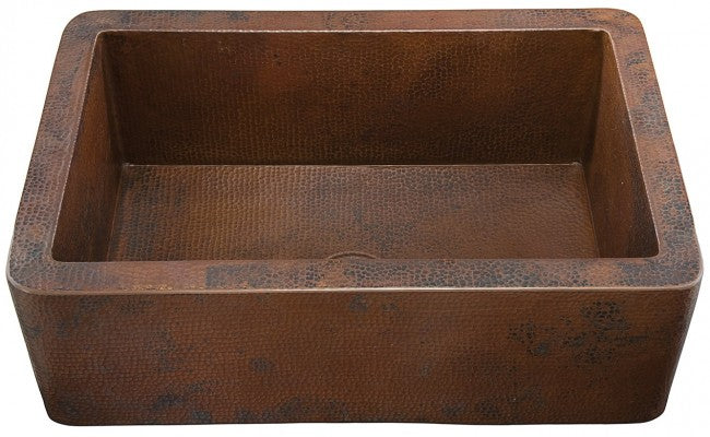 Thompson Traders 2KS Cardenas Kitchen Sink in Aged Copper
(Hammered)