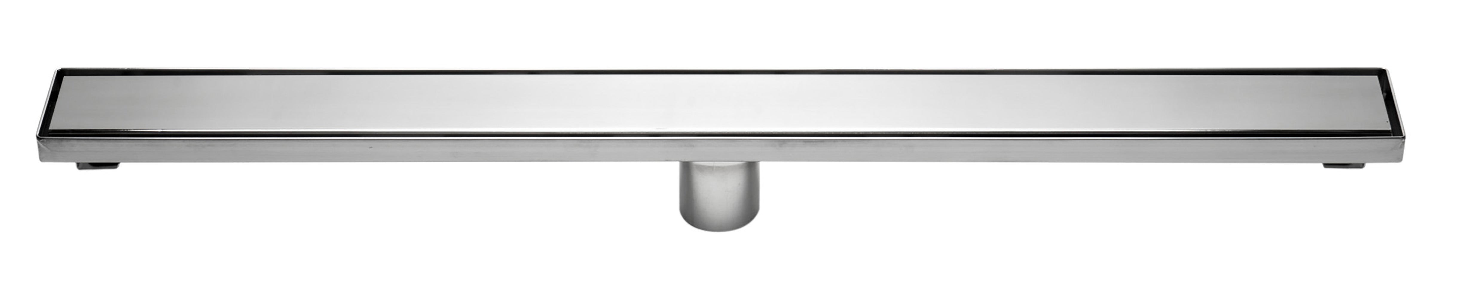 Stainless Steel Linear Shower Drain With Solid Cover