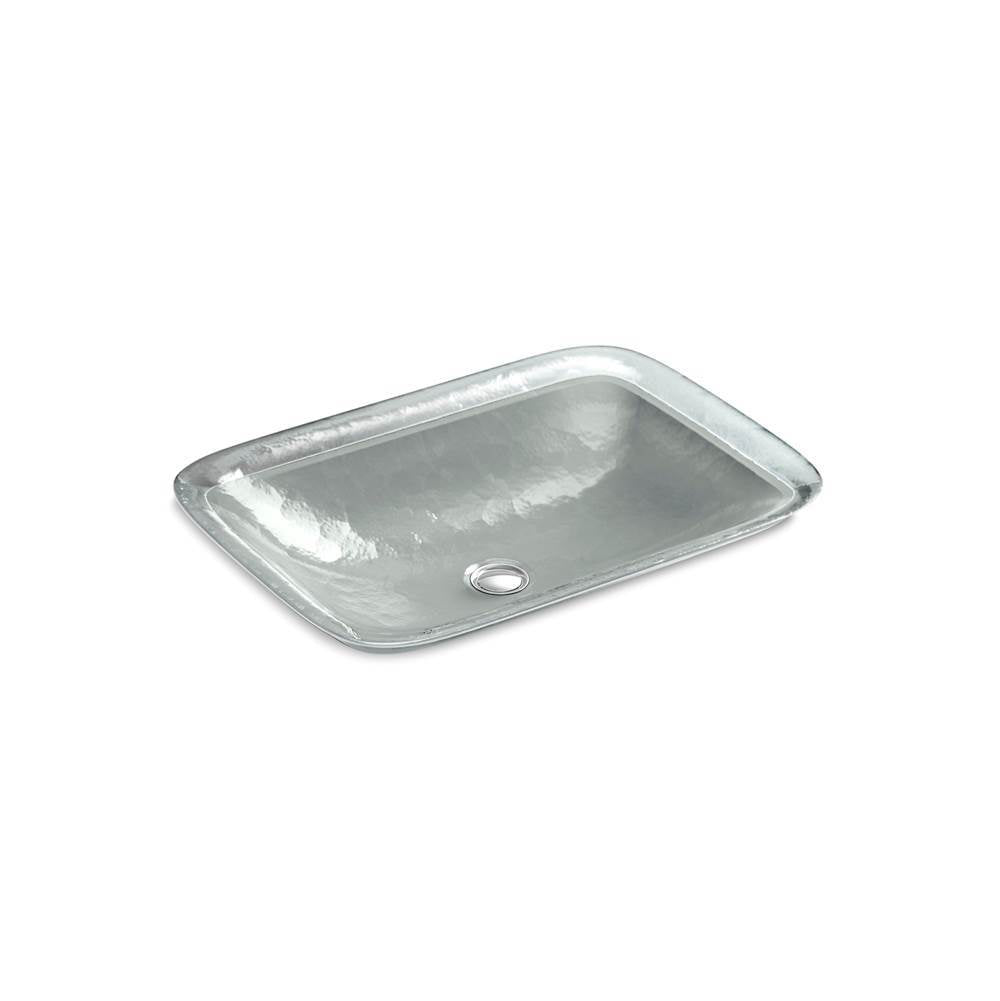 Inia 20-3/4" rectangular drop-in bathroom sink, no overflow