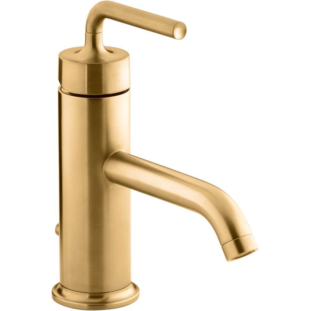 Purist Single-handle bathroom sink faucet with Straight Lever handle, 1.2 gpm