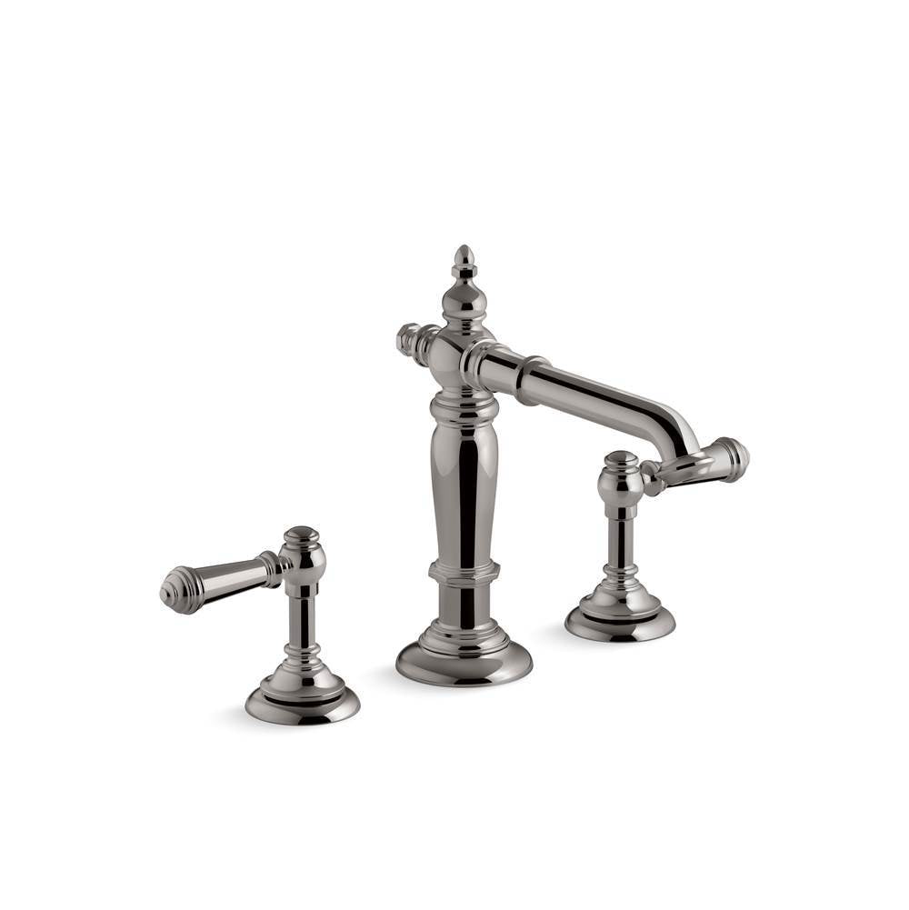 Artifacts Bathroom sink faucet spout with Column design, 1.2 gpm