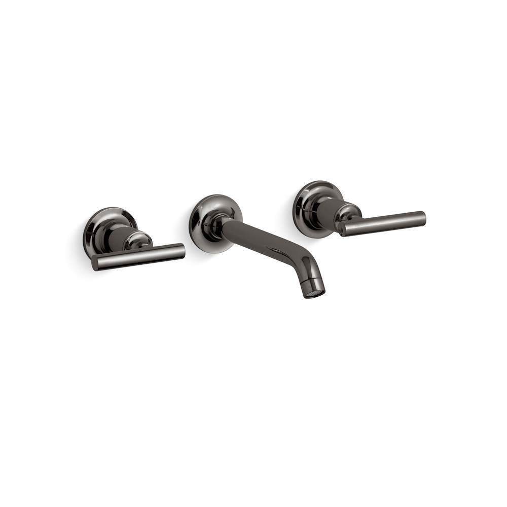 Purist Wall-mount bathroom sink faucet trim with Lever handles, 1.2 gpm