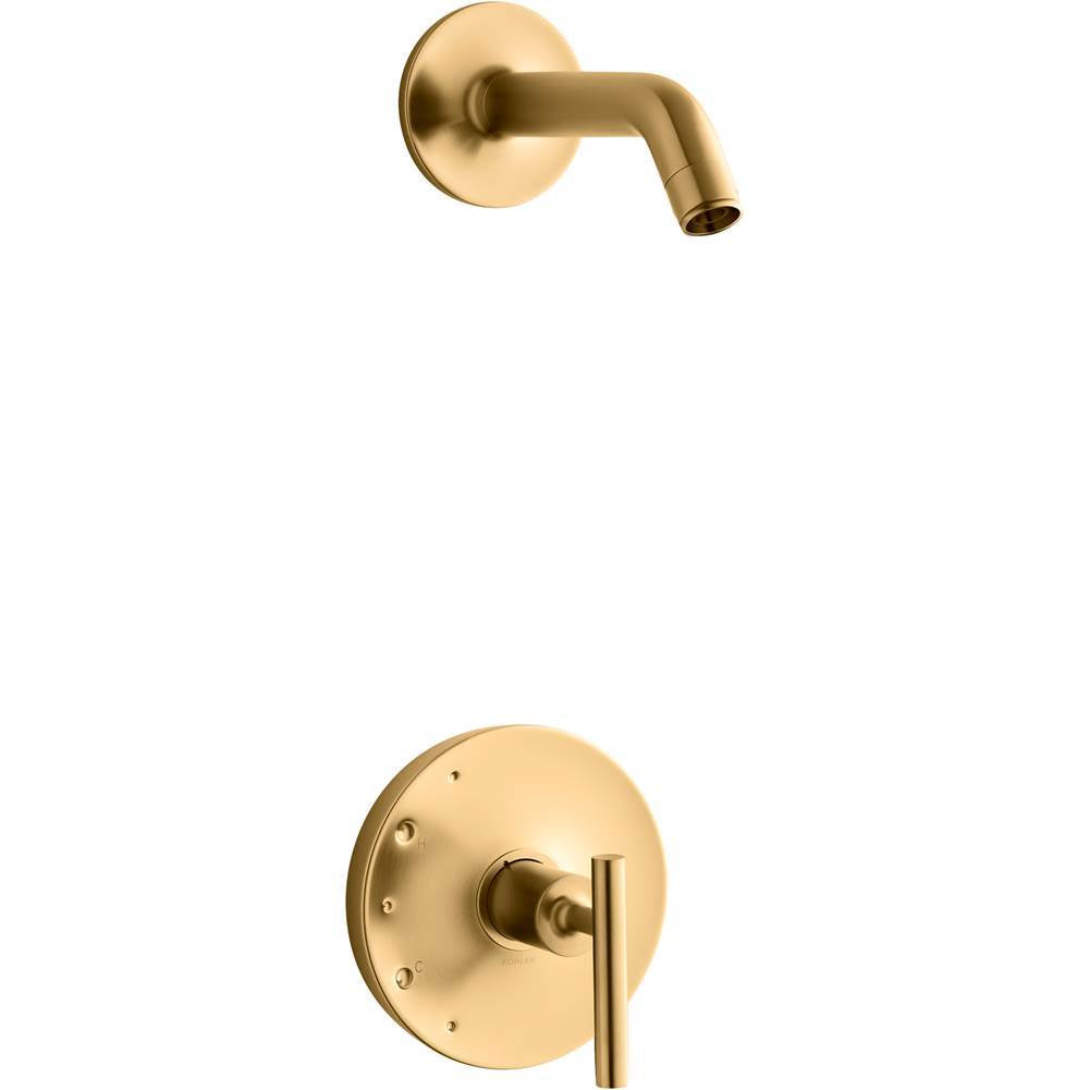 Purist Rite-Temp shower trim kit with lever handle, without showerhead