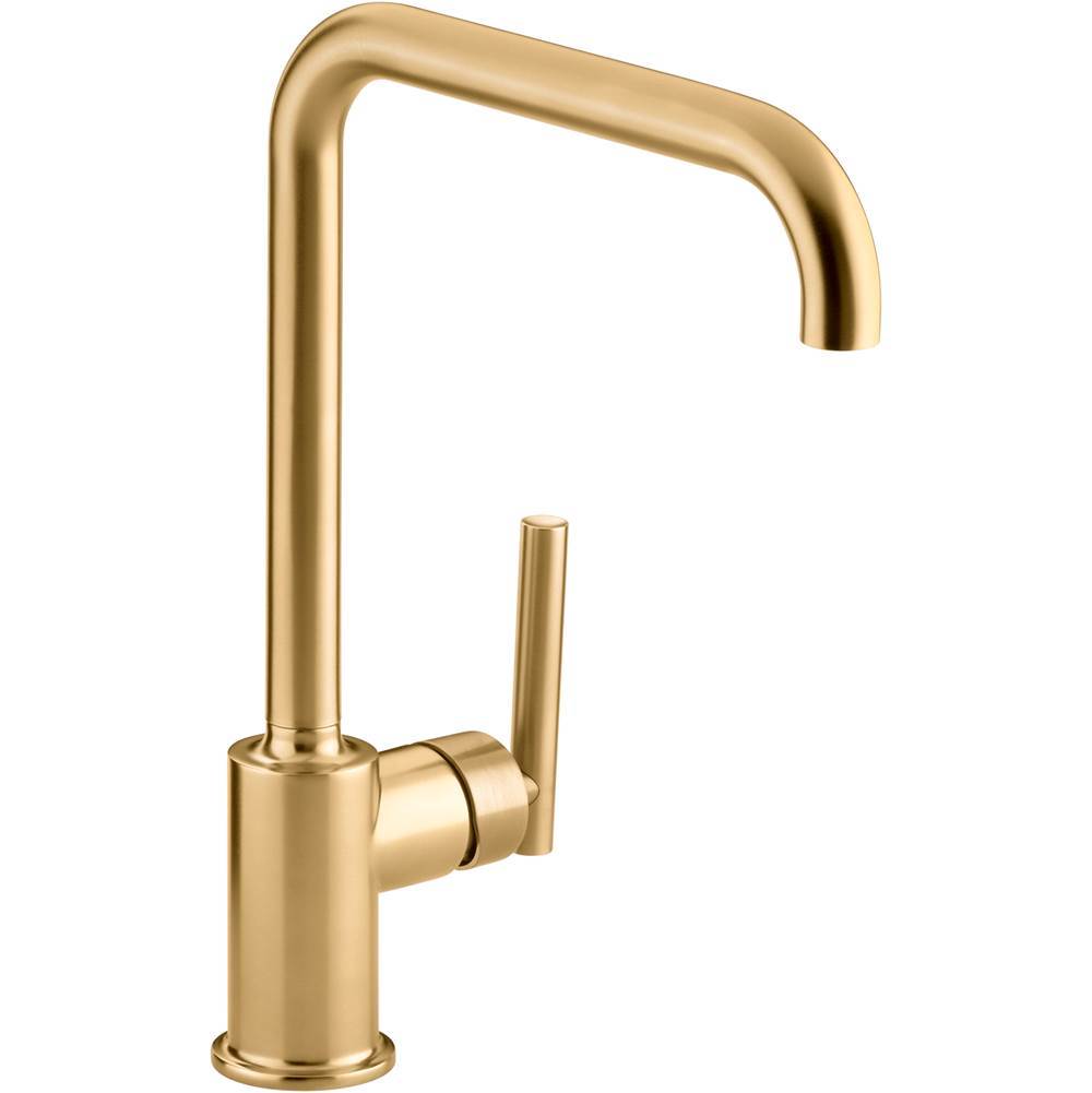 Purist Single-handle kitchen sink faucet