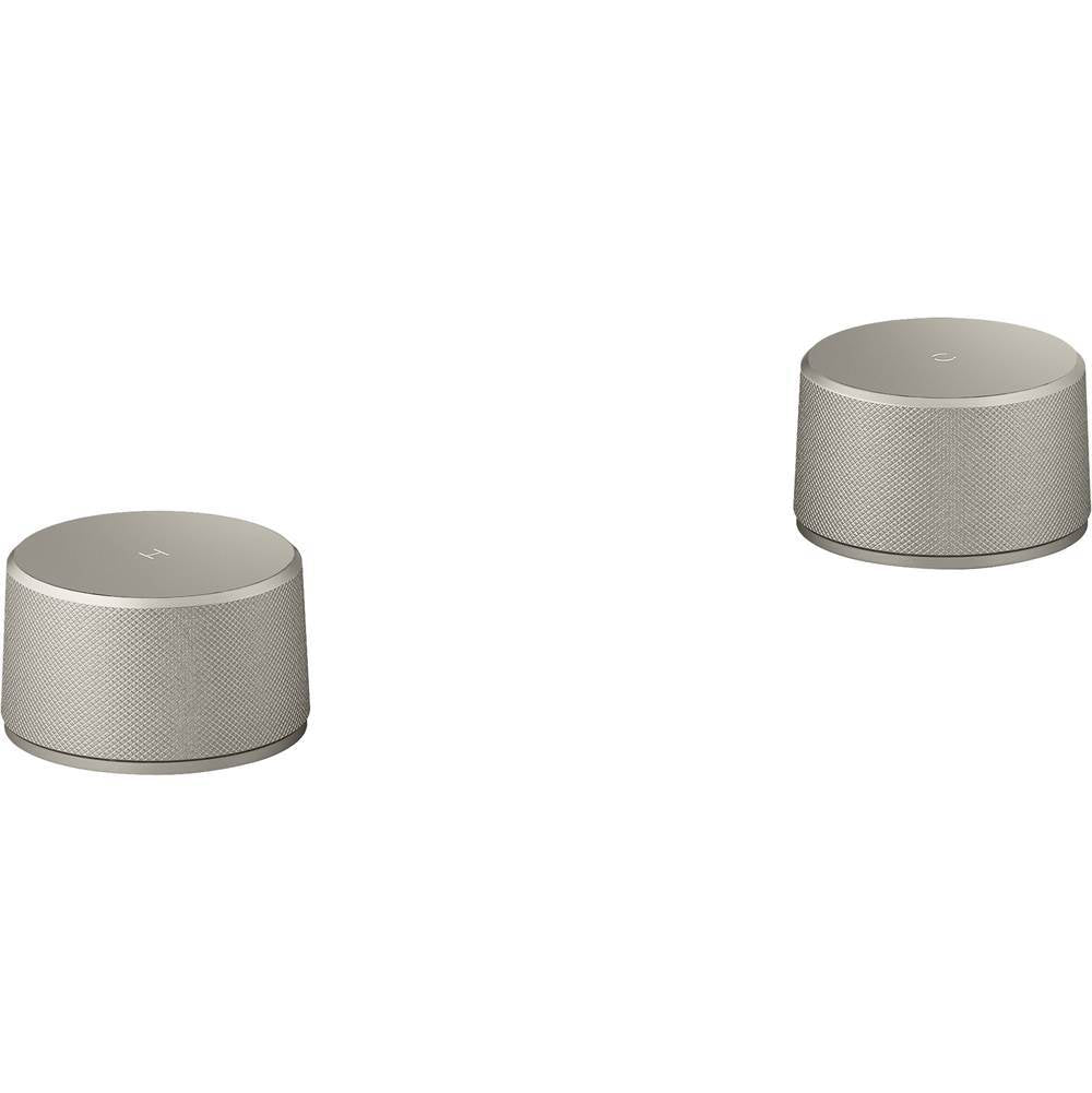 Components Deck-mount bath faucet handles with Oyl design