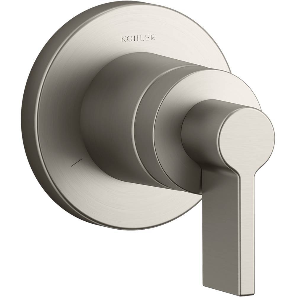 Components MasterShower transfer valve trim with Lever handle