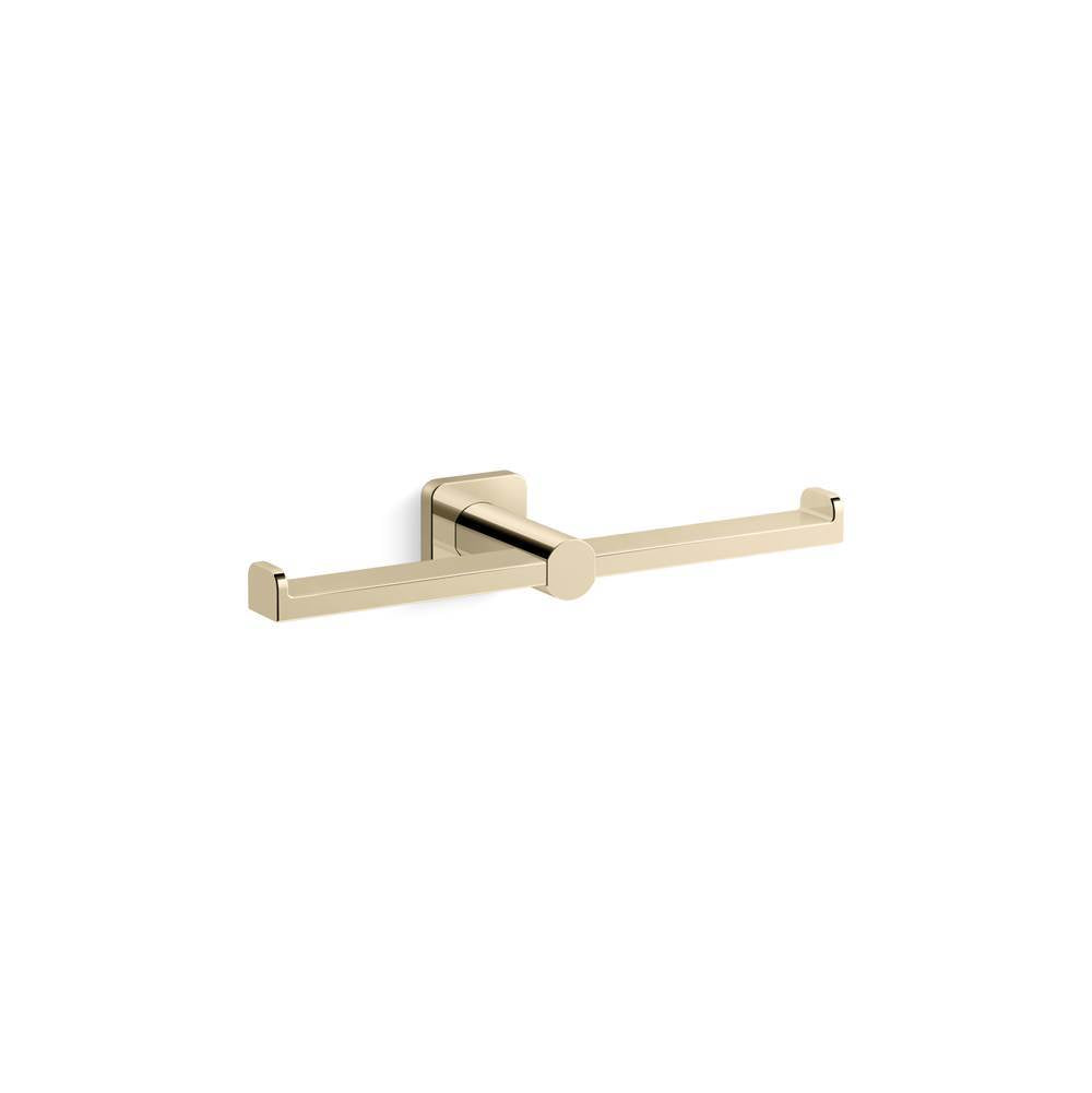 Parallel Double toilet paper holder