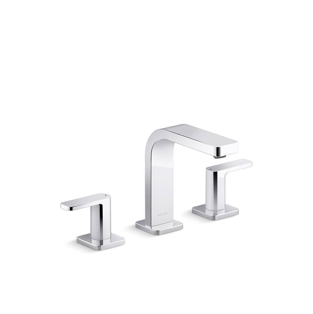 Parallel Widespread bathroom sink faucet, 1.2 gpm