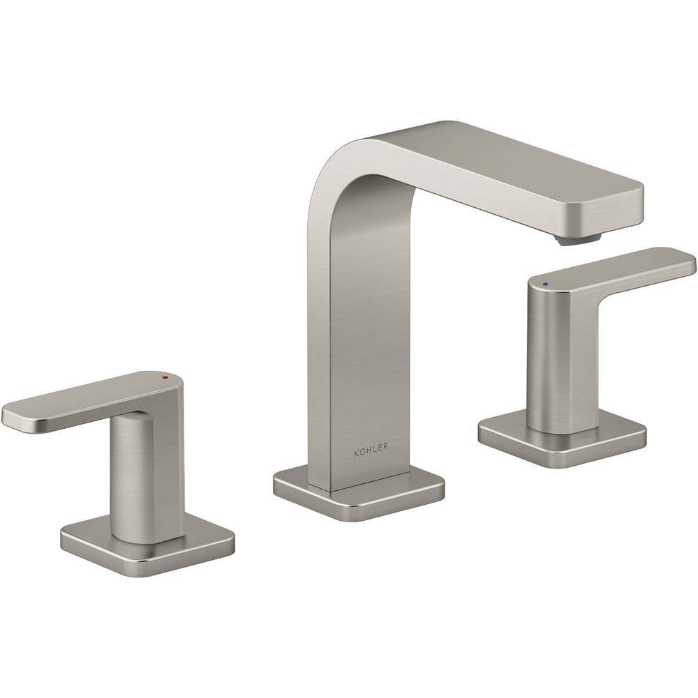 Parallel Widespread bathroom sink faucet, 1.2 gpm