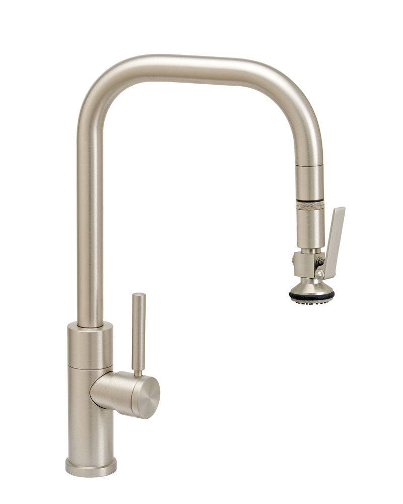 Fulton Modern PLP Pulldown Faucet - Lever Sprayer - 2pc. Suite