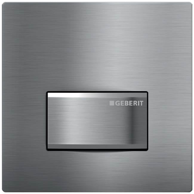 Urinal Flush Control With Pneumatic Flush Actuation, Actuator Plate Type 50: Brushed Chrome