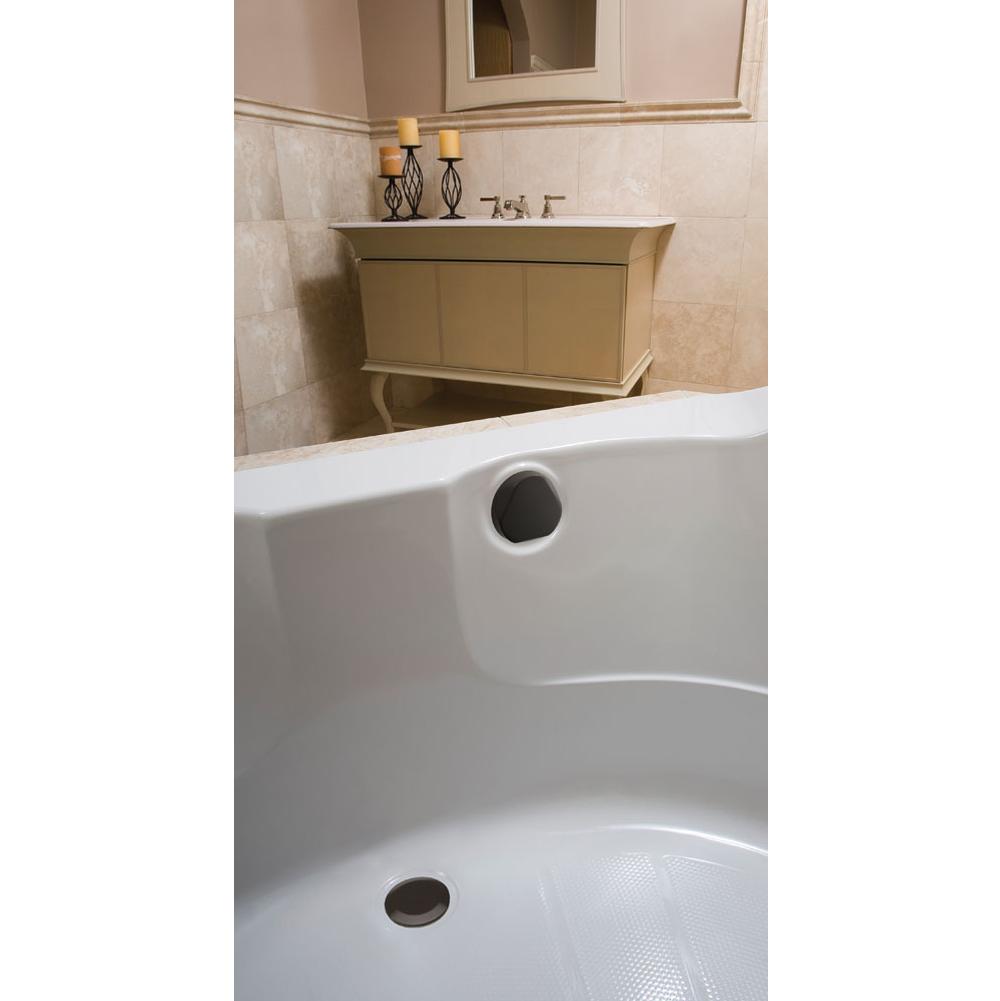 Ready-To-Fit-Set Trim Kit, For Bathtub Drain With Turncontrol Handle Actuation: Hard Coat Oil-Rubbed Bronze